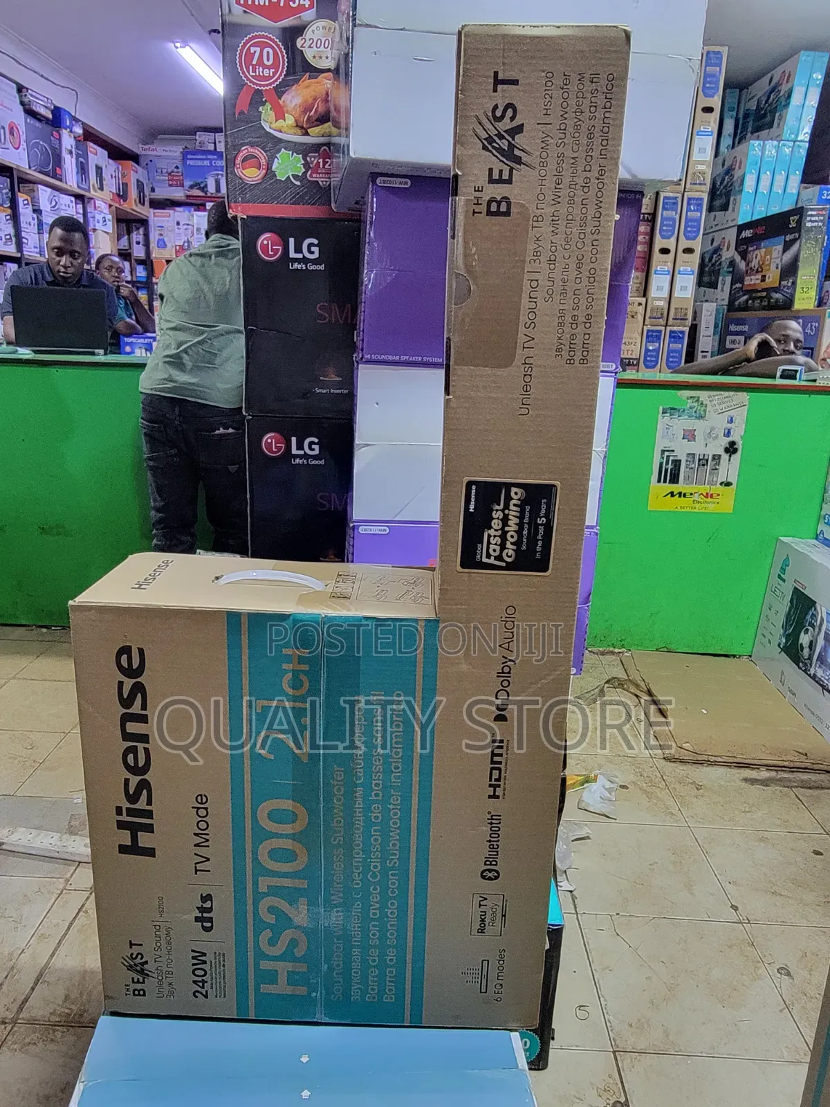 Hisense Sound Bar  Hs2100   2.1 Channel