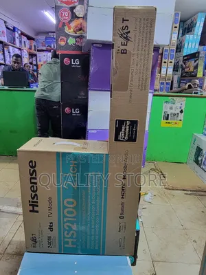 Hisense Sound Bar  Hs2100   2.1 Channel