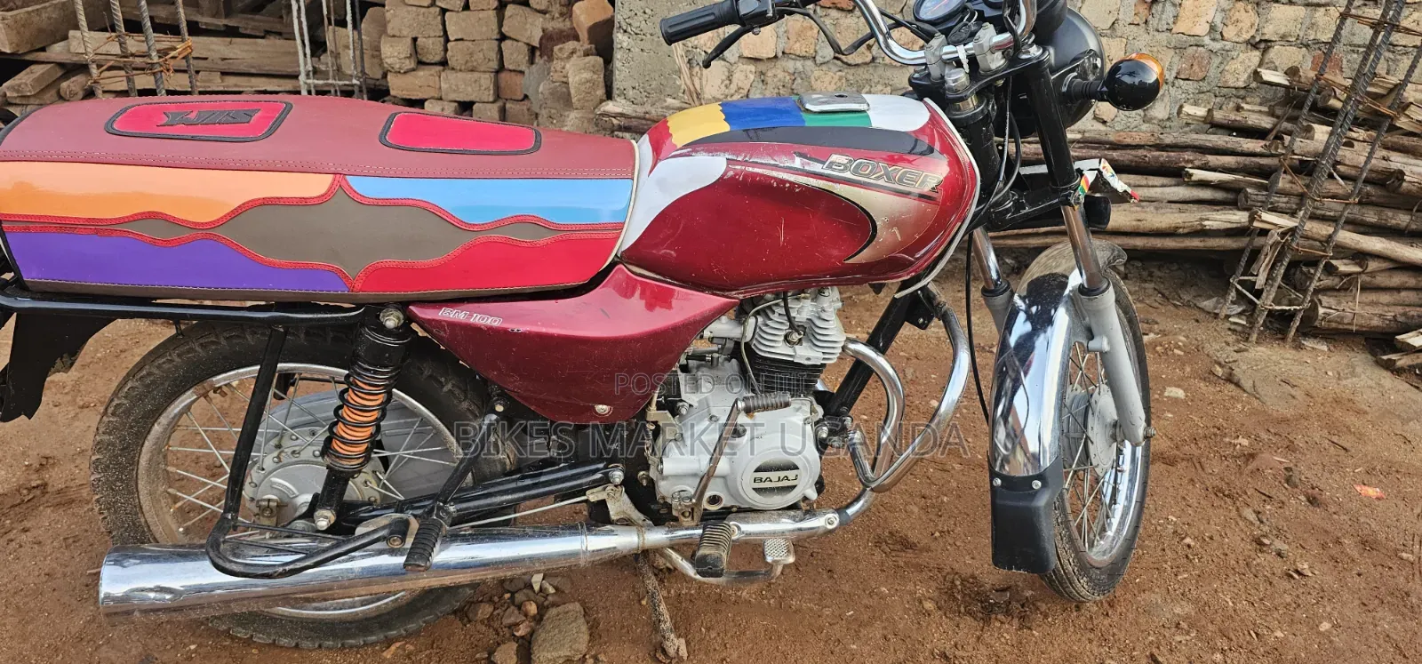 Bajaj Boxer 2025 Red
