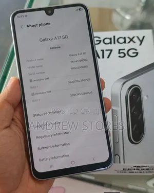 New Samsung Galaxy A17 5G 256 GB Gray