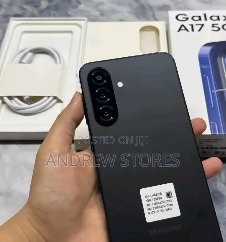 New Samsung Galaxy A17 5G 256 GB Blue