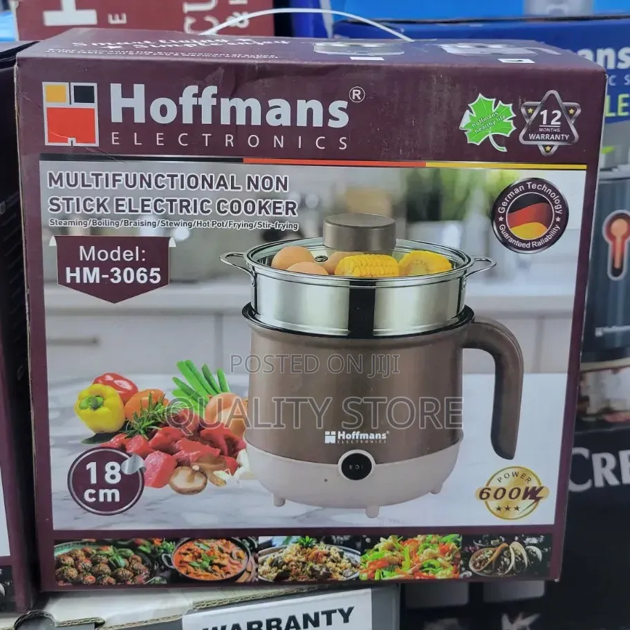 Hoffmans Electric Multifunctional  Non-Stick Cooker