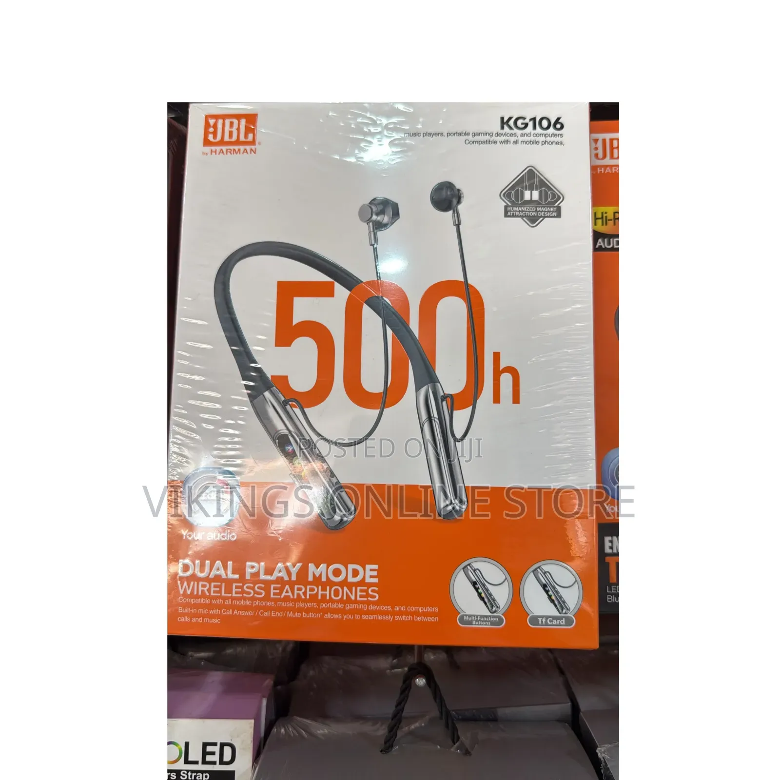 JBL by Harman" KG106 Dual Play Mode Wireless Earphones