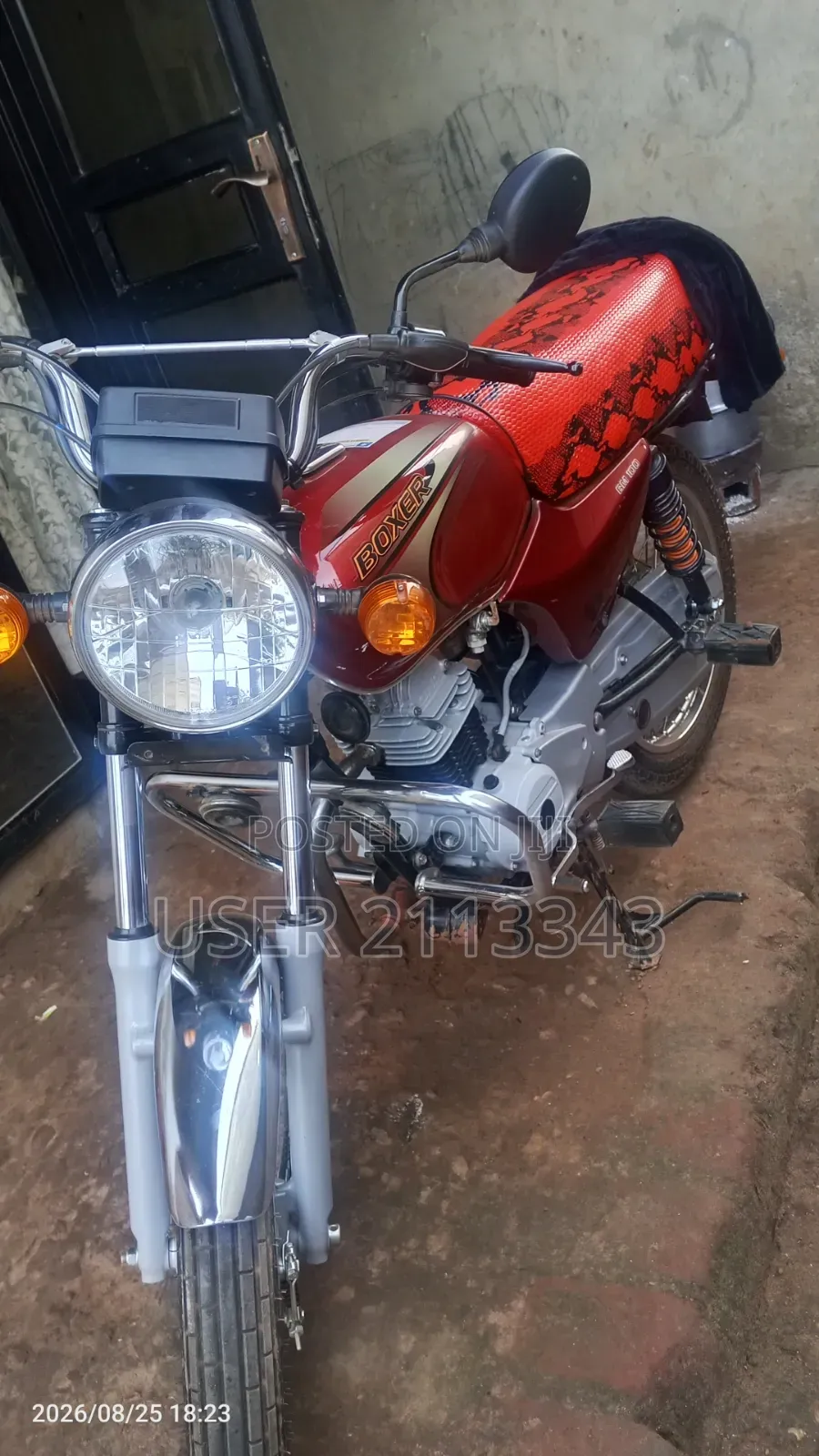 Bajaj Boxer 100 2005 Red