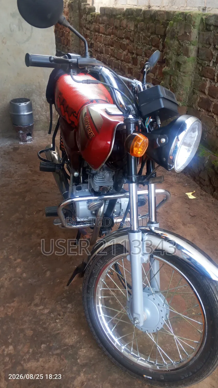 Bajaj Boxer 100 2005 Red
