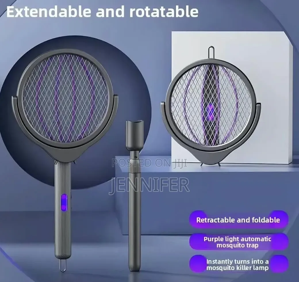Rechargeable Electric Mosquito Swatter Racket