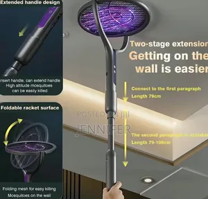 Rechargeable Electric Mosquito Swatter Racket