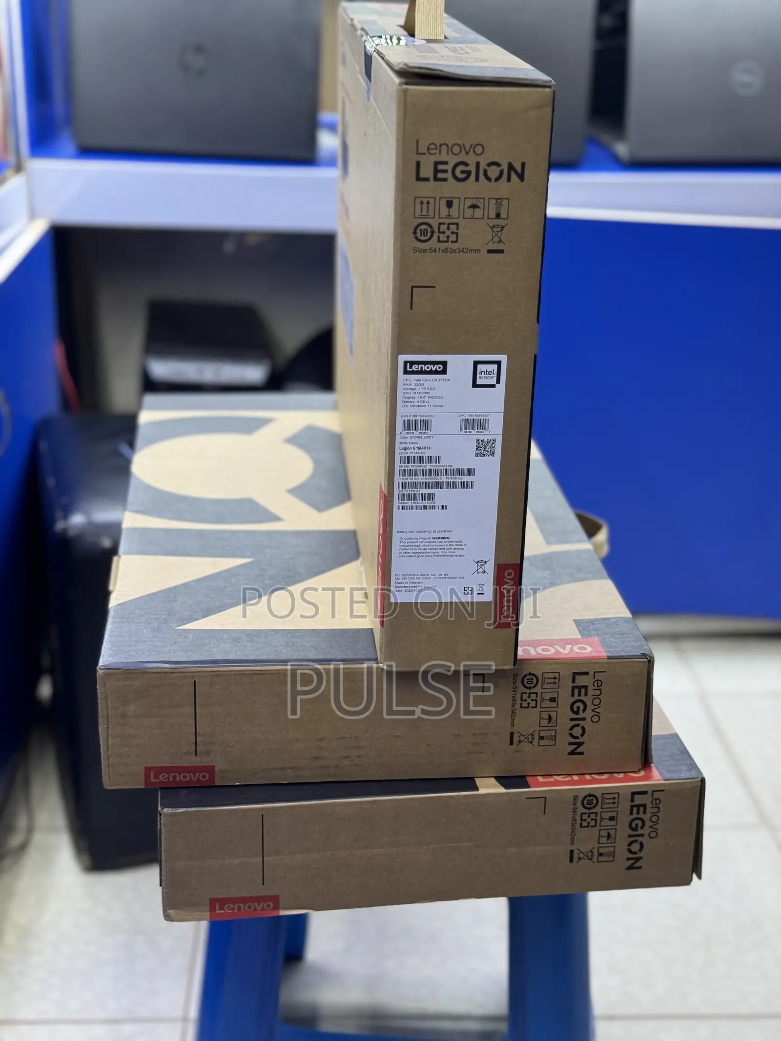 New Laptop Lenovo Legion 5 32GB Intel Core Ultra 9 SSD 1T