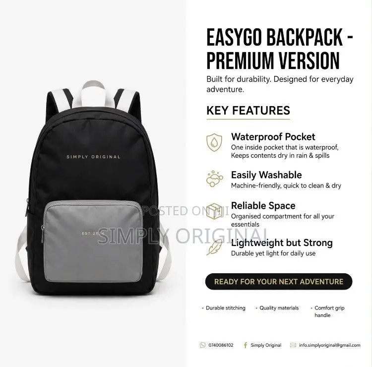 S O EasyGo Backpack