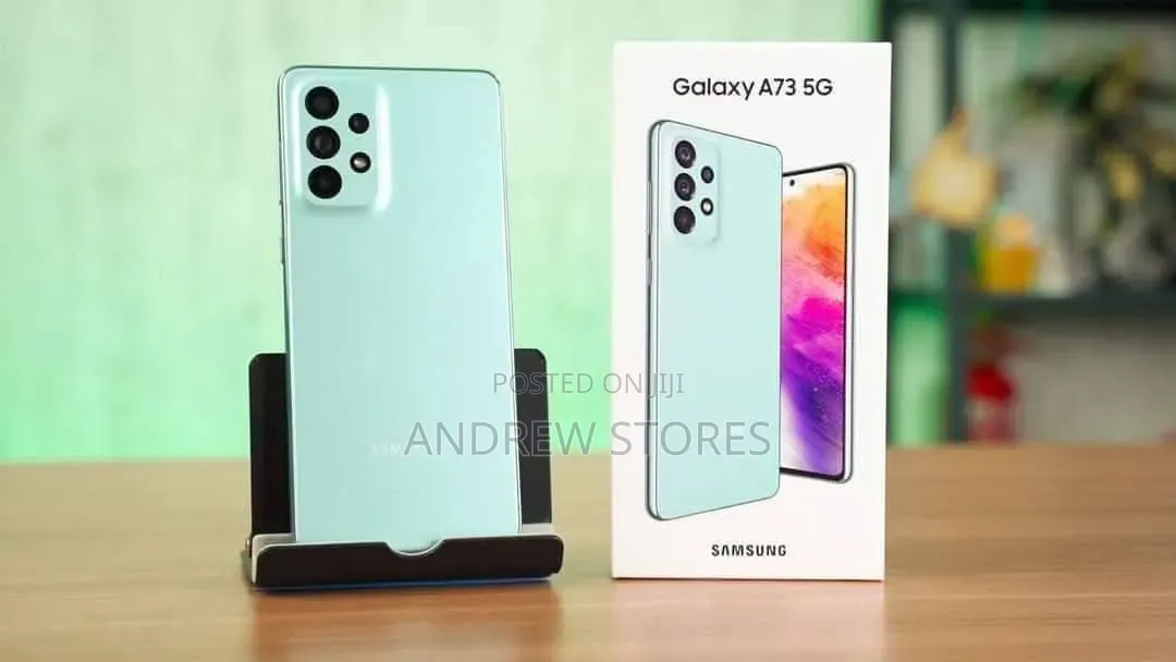 New Samsung Galaxy A73 5G 256 GB Green