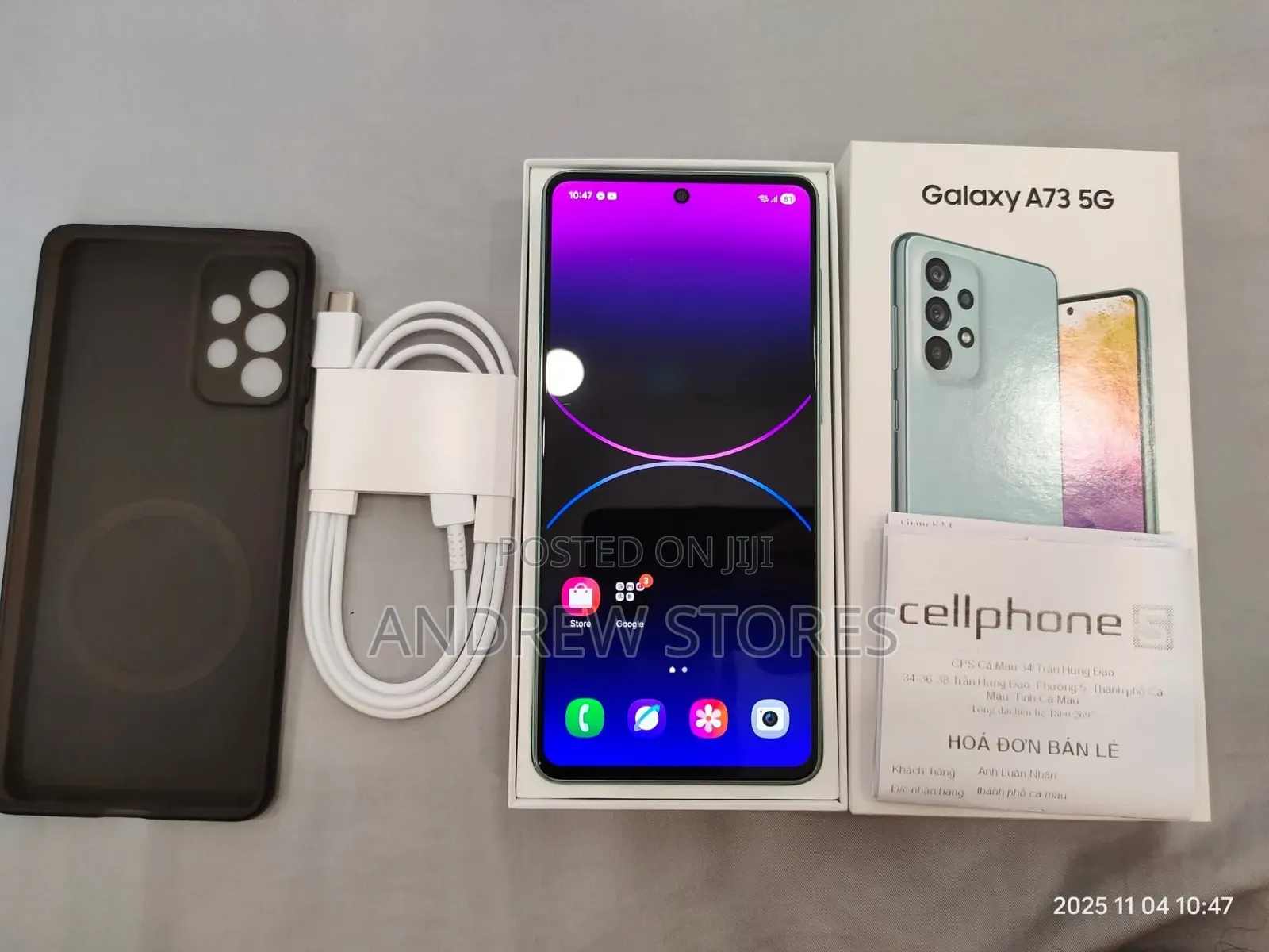 New Samsung Galaxy A73 5G 256 GB Black