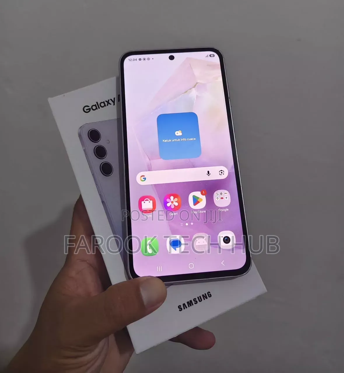 New Samsung Galaxy A35 256 GB Purple