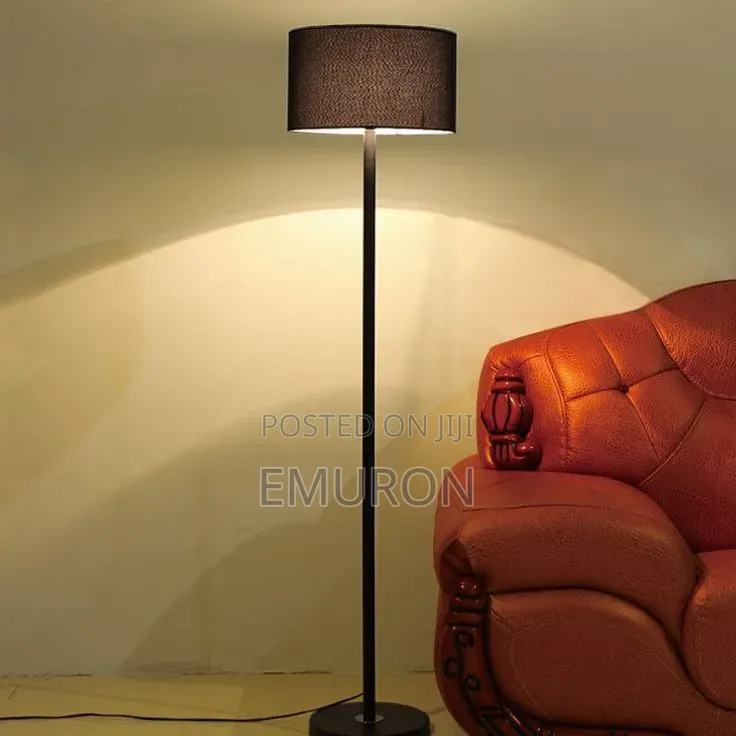 Straight Metallic Floor Lamps