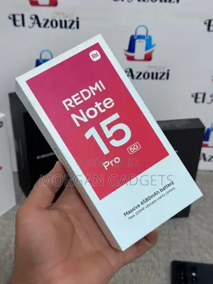 New Xiaomi Redmi Note 15 Pro+ 512 GB Black
