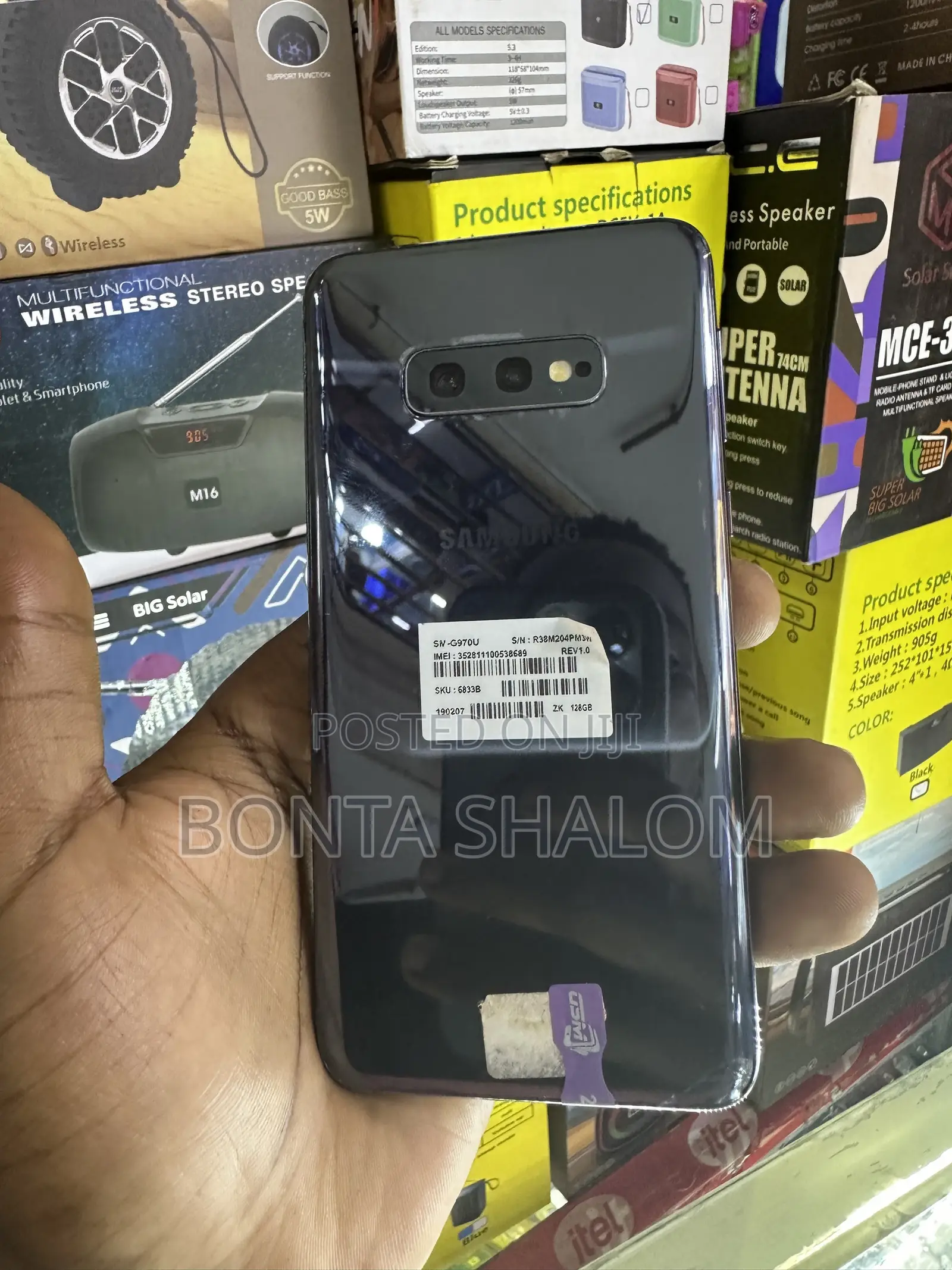 Samsung Galaxy S10e 128 GB Black