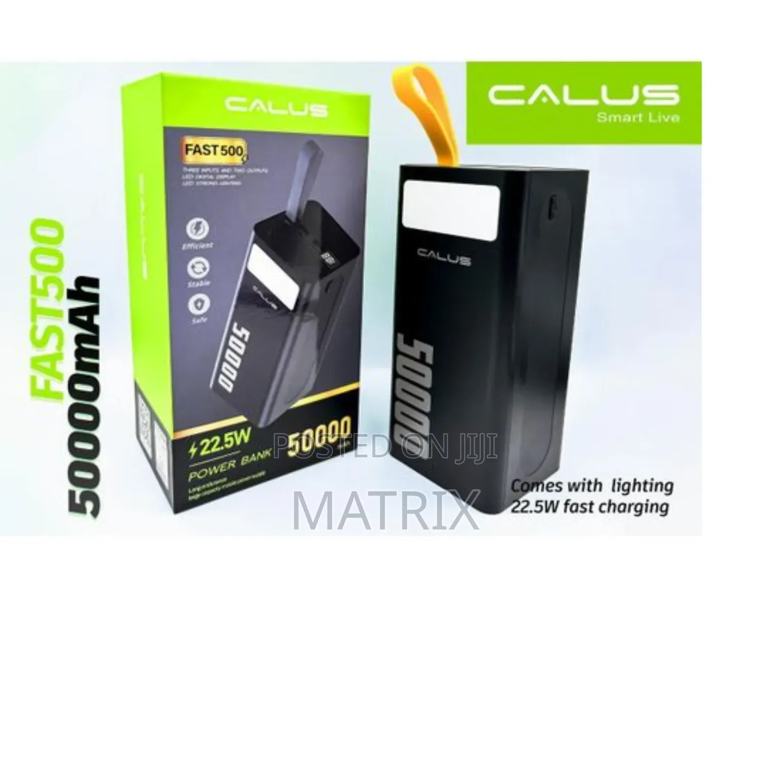 CALUS 50000mAh Power Bank Smart Live FAST500