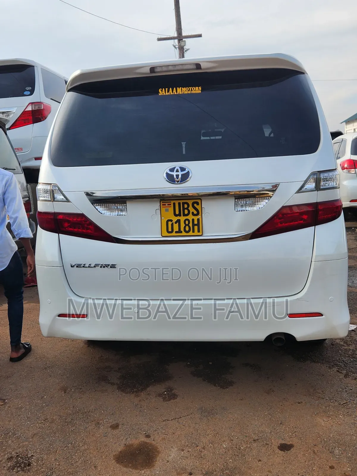 Toyota Vanguard 2012 White