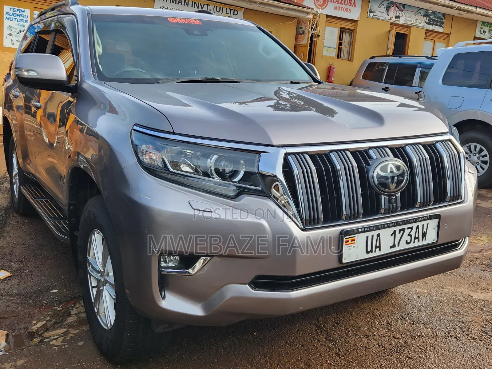 Toyota Land Cruiser Prado 2018 Gray