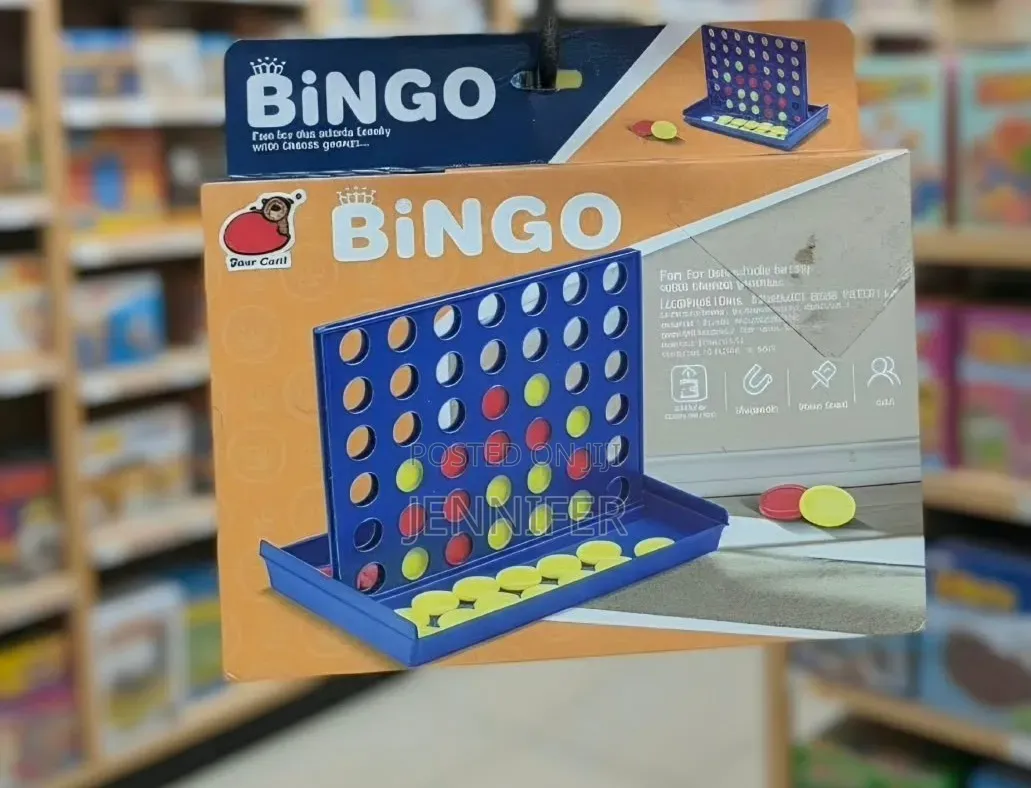 Bingo 4 in a Line Game