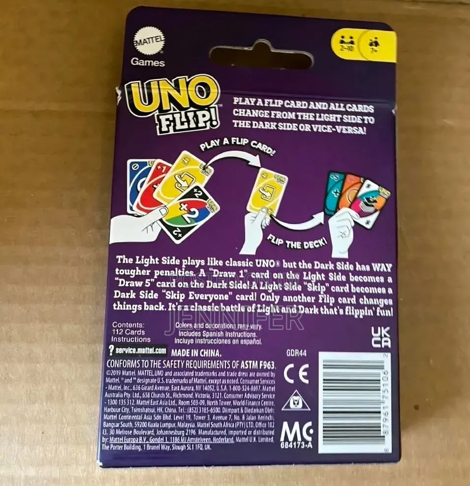 Uno Flip! Card Game