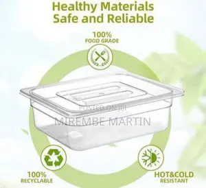Durable Clear Food Storage Container With Lid