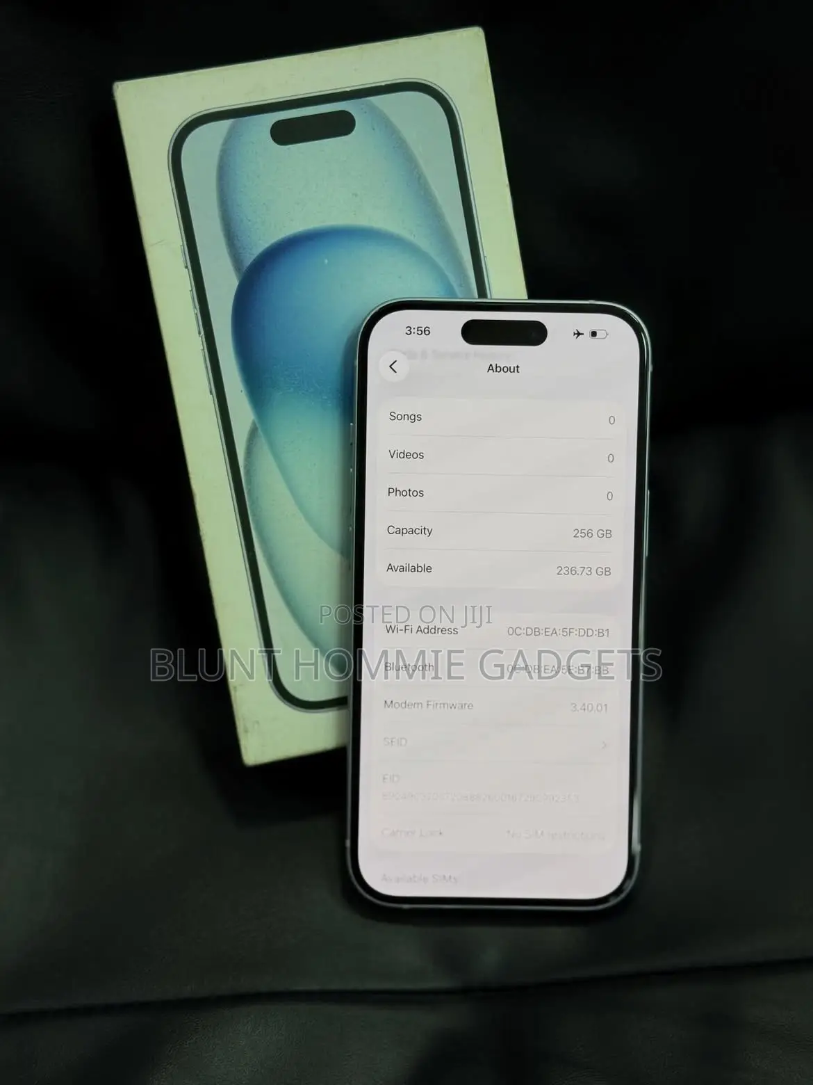 New Apple iPhone 15 256 GB Blue