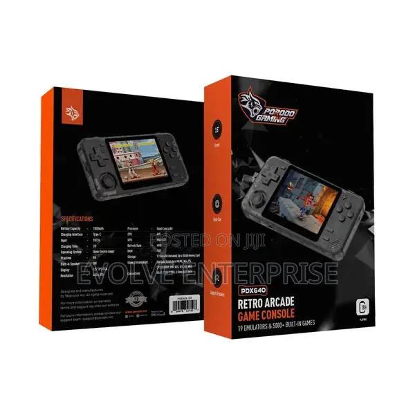 Porodo Gaming PDX640 - Retro Arcade Console