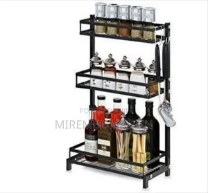 Three-Tier Multi-Functional Kitchen Organizer Rack