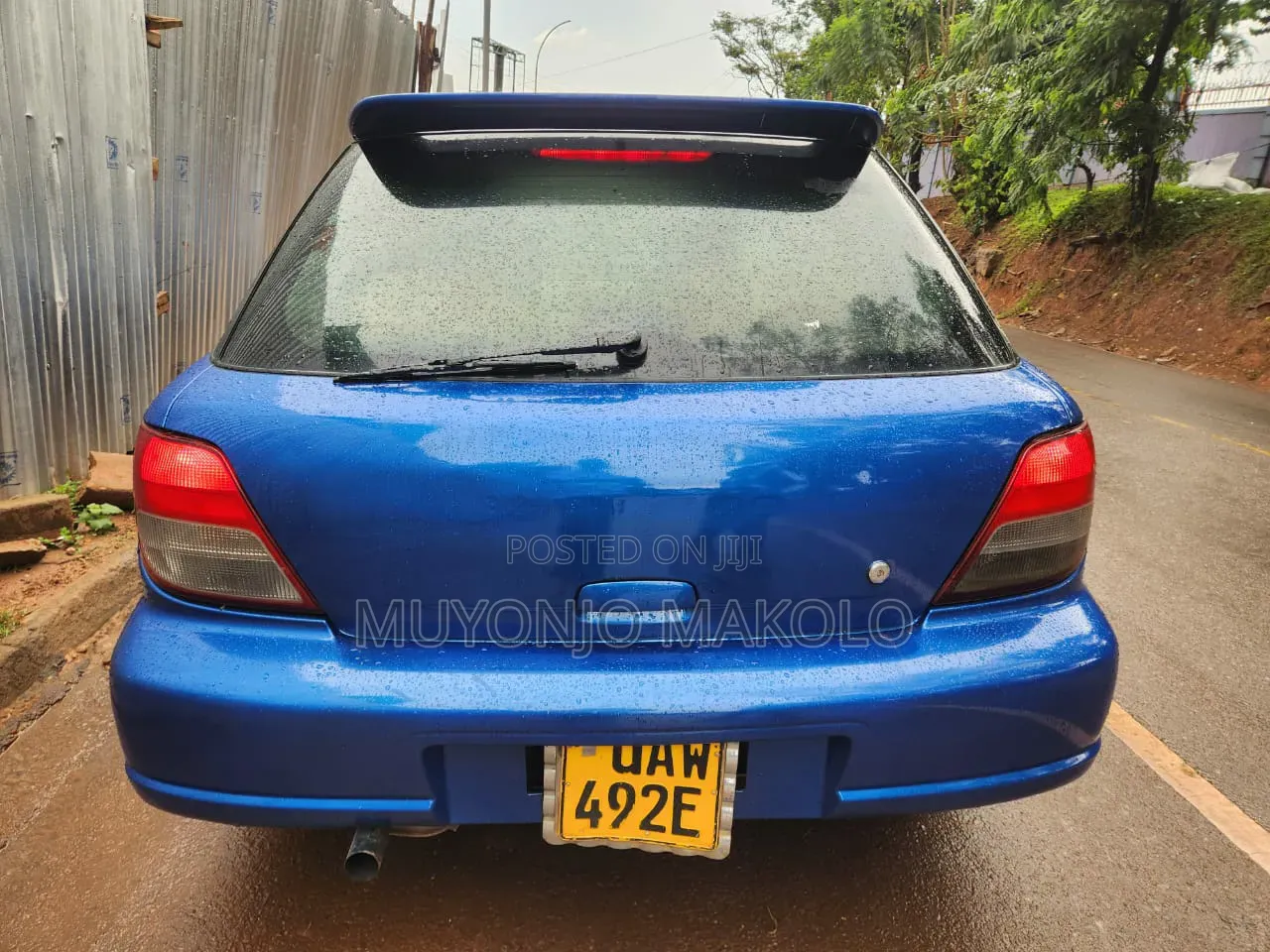 Subaru Impreza 2001 Blue