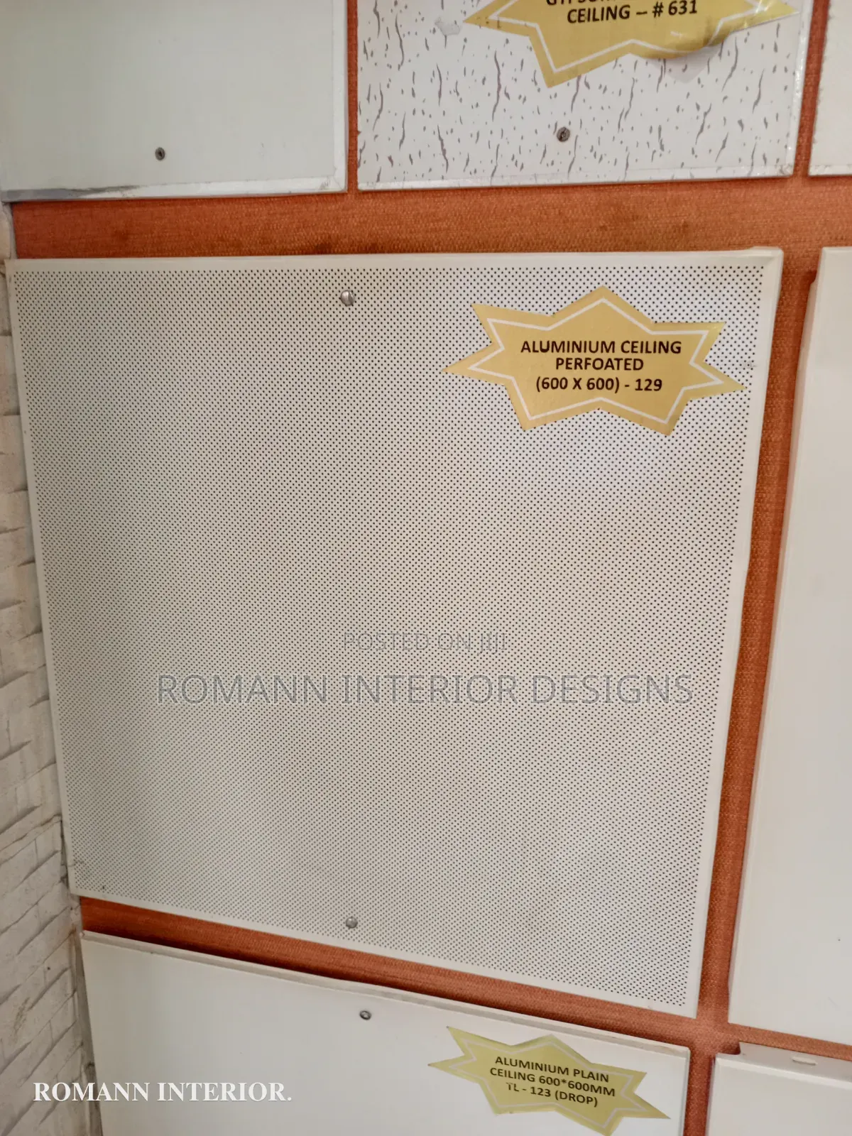 Aluminium Ceiling Tiles