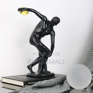 Black Resin Home Decor Figurine Onarment