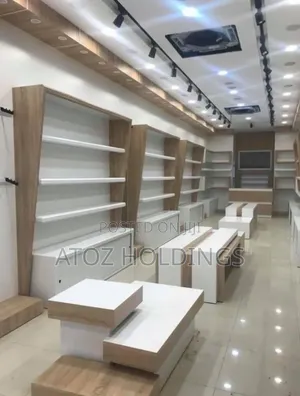 Shop Customization/Interior Cabinetry Works & Shelving Shop Partitions