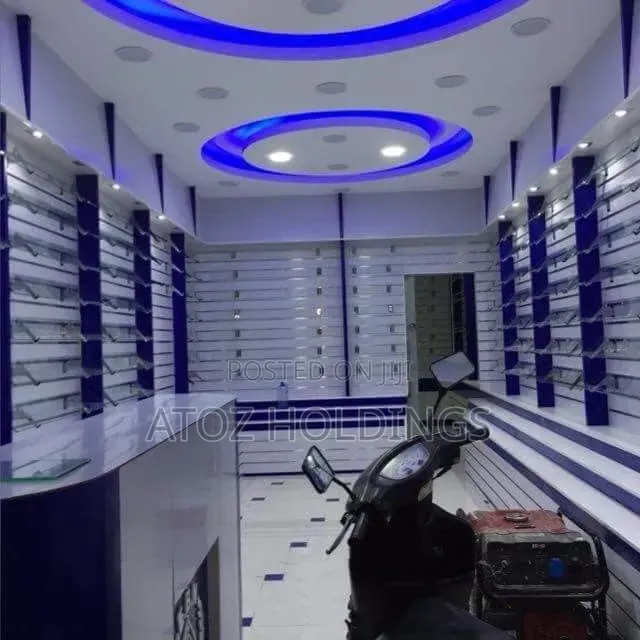 Shop Customization/Interior Cabinetry Works & Shelving Shop Partitions