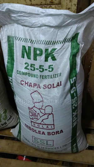 NPK 25-5-5 + TE Compound Fertilizer
For Maize