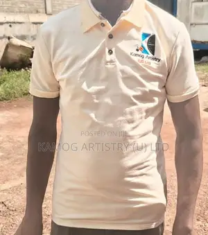 Premium Embroidered Button Polo Shirts