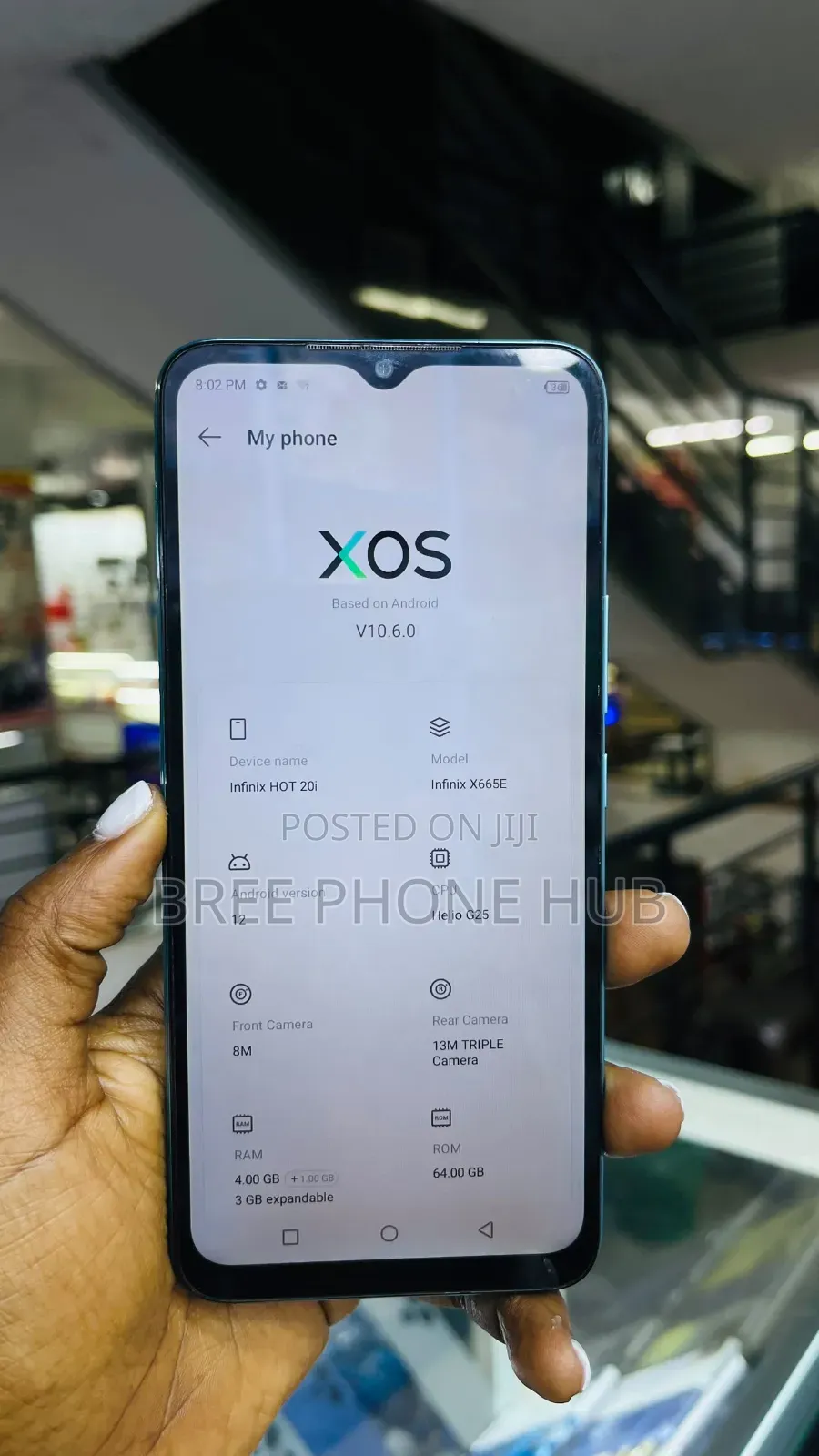 Infinix Hot 20i 64 GB Black