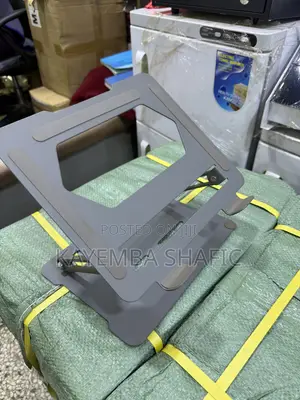 Adjustable Aluminum Laptop Stand - Ergonomic Foldable Desk Riser
