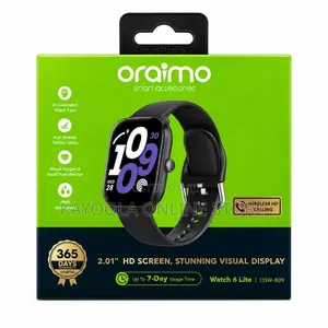 Oraimo Watch 6 Lite( OSW- 809) - Brand New Smart Watch
