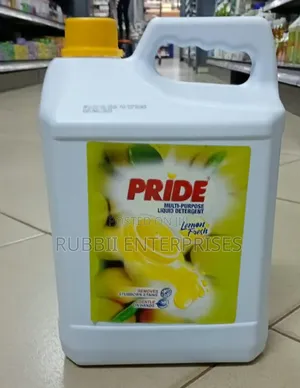 Pride Multi-Purpose Liquid Detergent (Lemon Fresh) ~ 5L