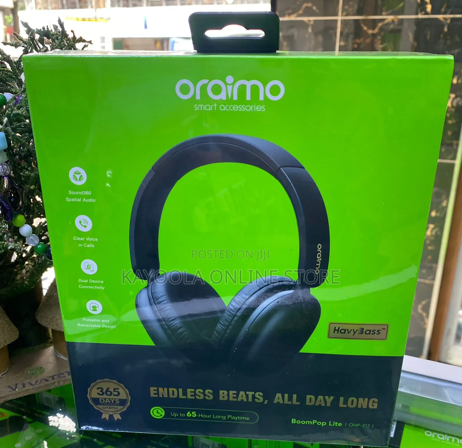 Oraimo BoomPop Lite Wireless Over - Ear 317