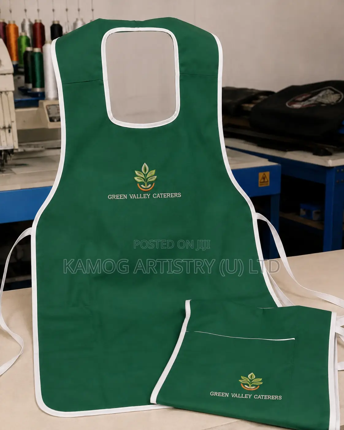 Premium Embroidered Branded Aprons