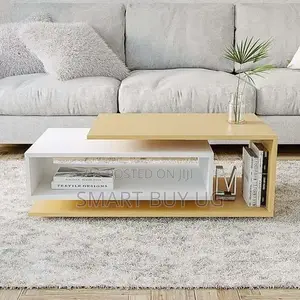 Brand New Modern Center Table / Coffee Table With Storage Shelf