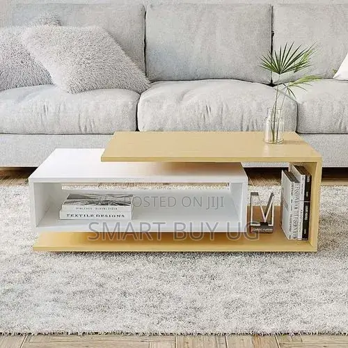 Brand New Modern Center Table / Coffee Table With Storage Shelf