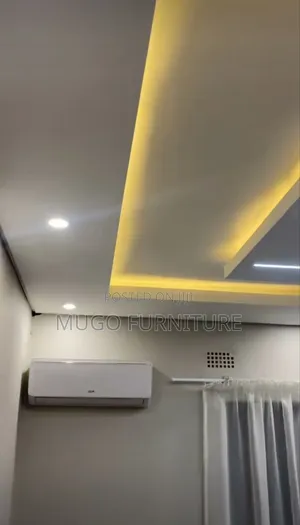 Centered Gypsum Ceiling