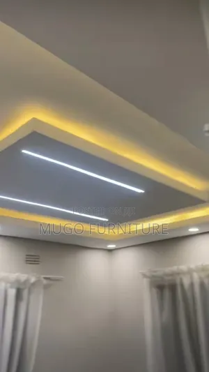 Centered Gypsum Ceiling