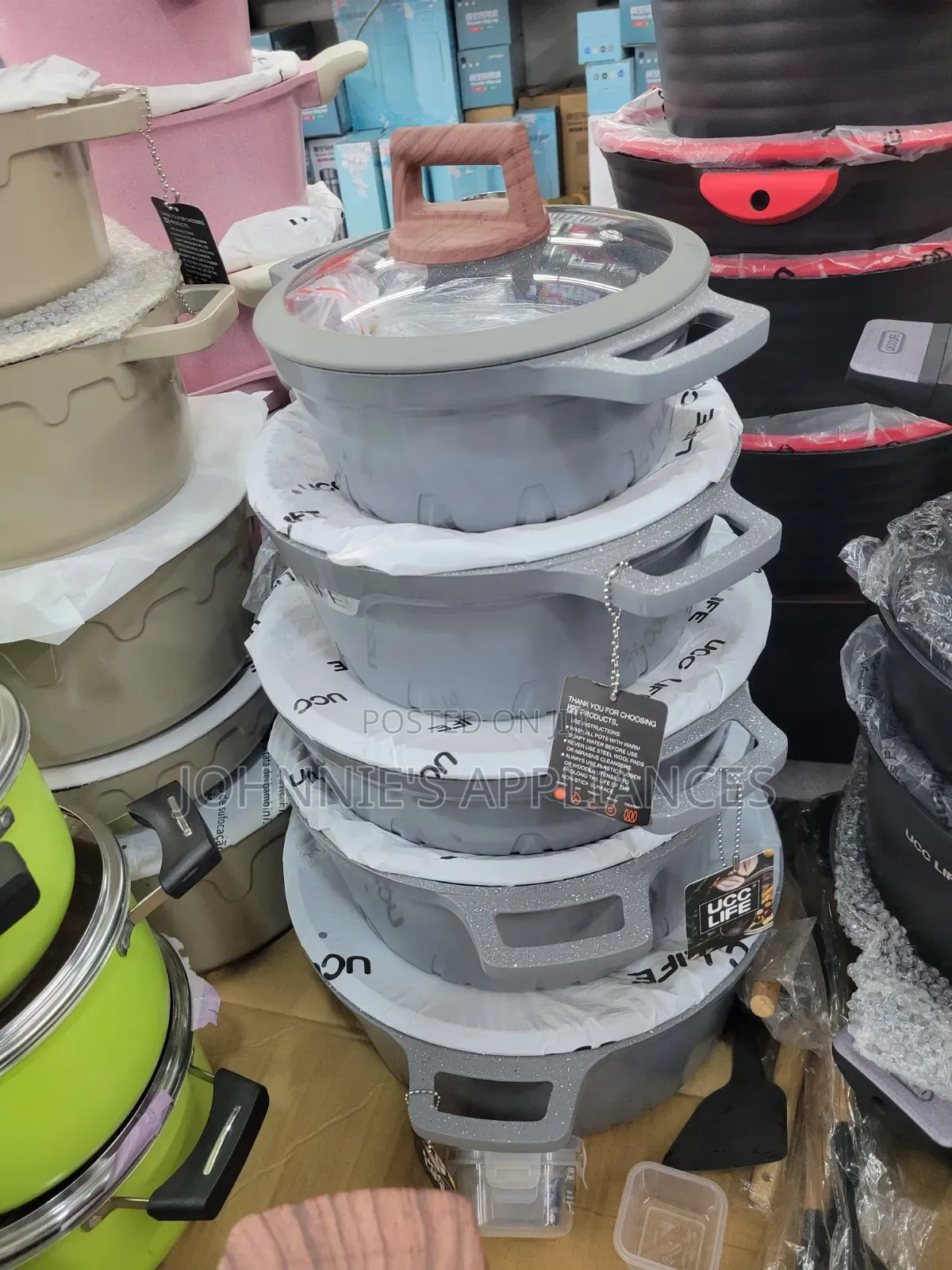 Ucc Cookware Set / Cookware Saucepans Set