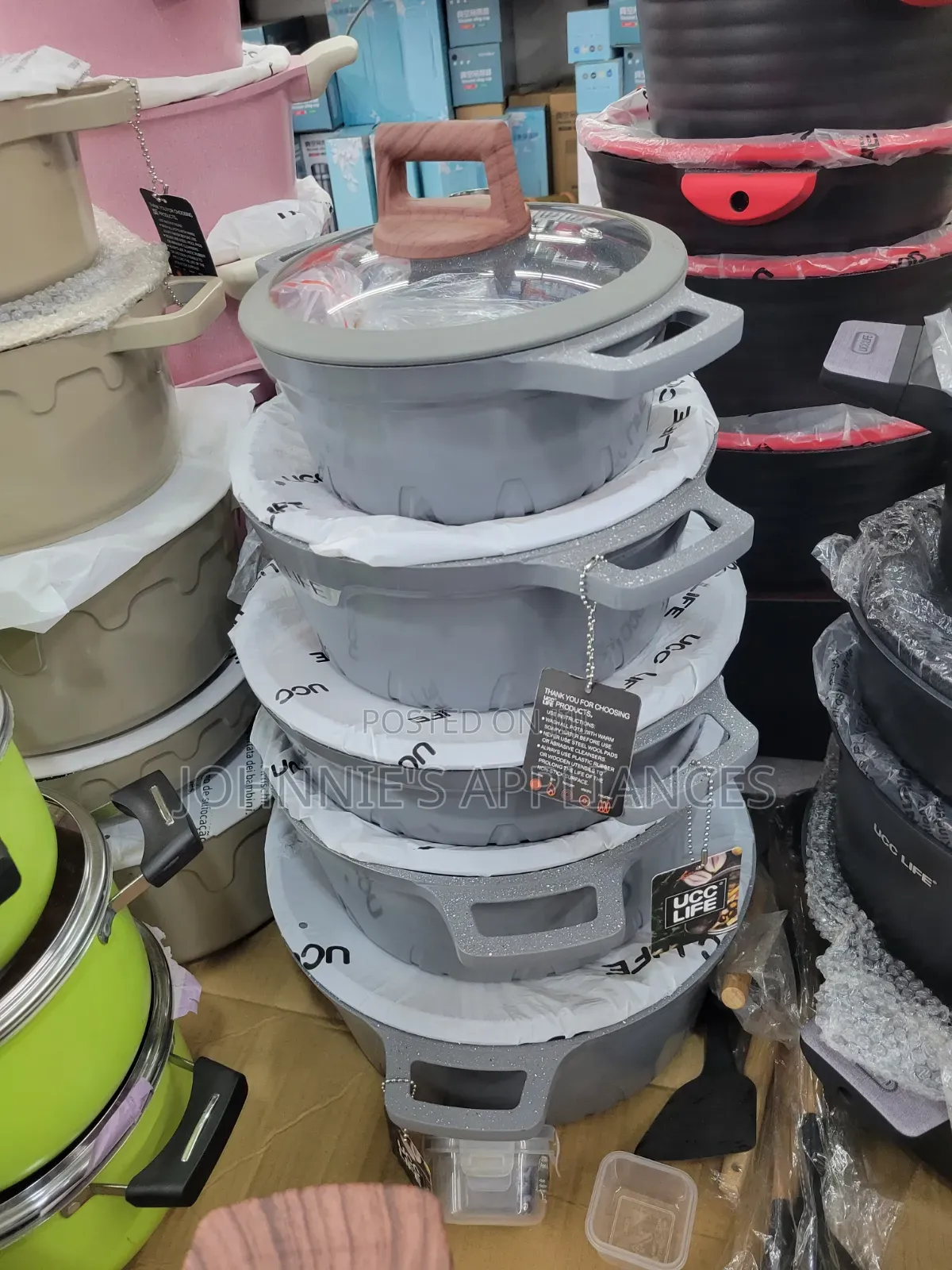 Ucc Cookware Set / Cookware Saucepans Set