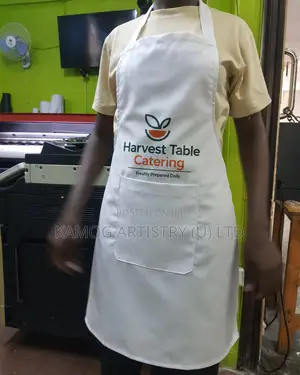 Custom DTF Printed Branded Aprons