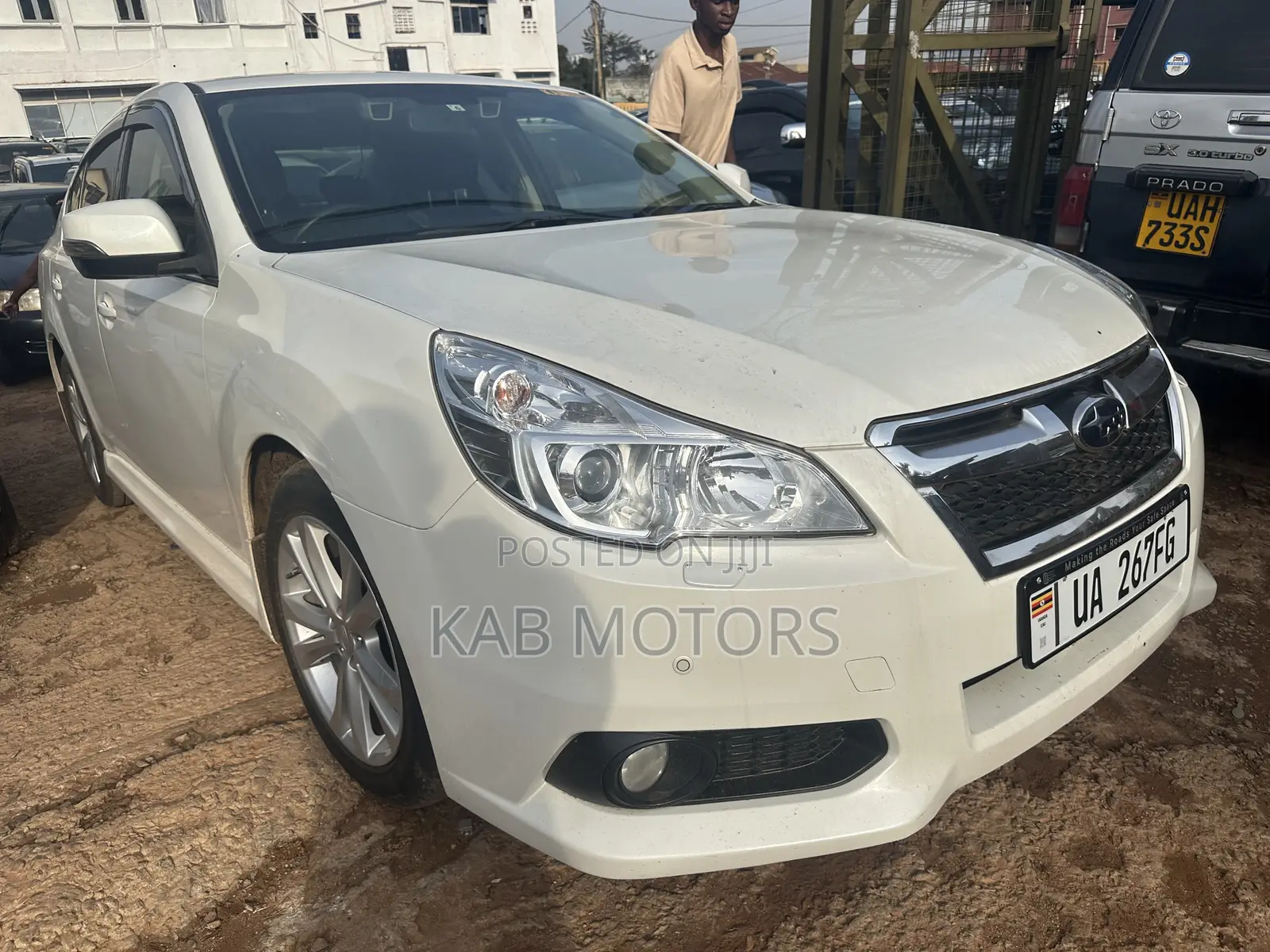Subaru Legacy 2.0D Sedan 2011 White