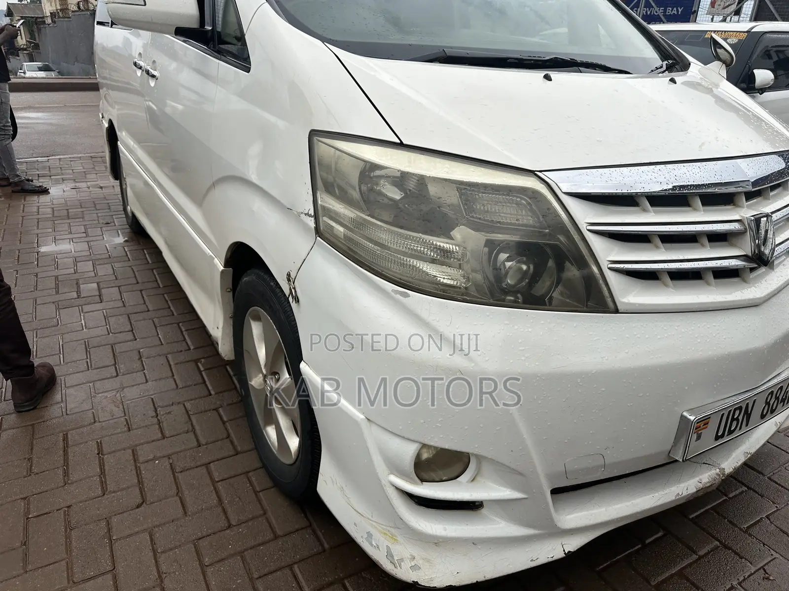 Toyota Alphard 2008 White